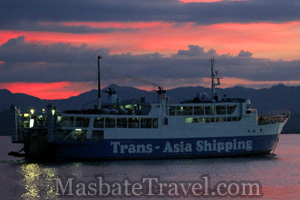 trans-asia departing port of masbate